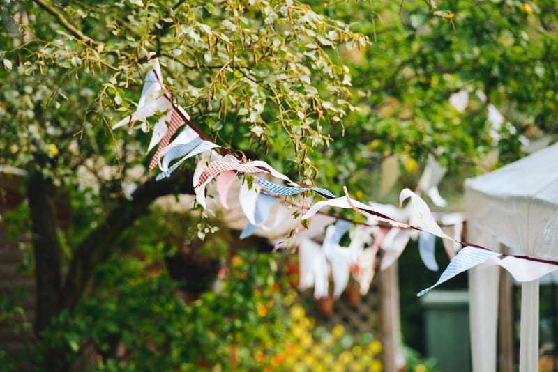 Fabric Scrap Bunting